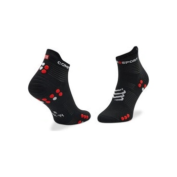 Compressport Pro Racing Socks v4.0 Run Low Black/Red