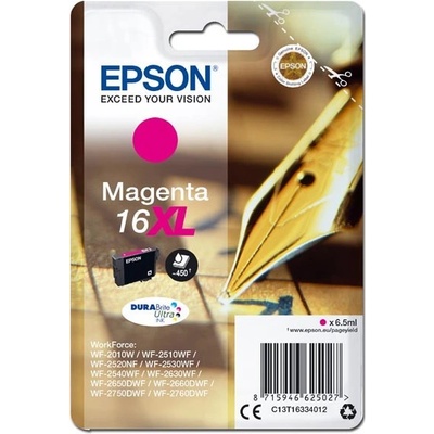 Epson 16XL C13T16334012 магента (magenta) оригинална касета (C13T16334012)