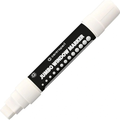 Centropen Window 9120 JUMBO na sklo tekutá křída 2x15mm bílý