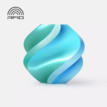 Bambu Lab PLA Silk Dual Color Blue Hawaii - Макара (A05-T4-1.75-1000-SPL)