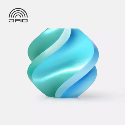 Bambu Lab PLA Silk Dual Color Blue Hawaii - Макара (A05-T4-1.75-1000-SPL)