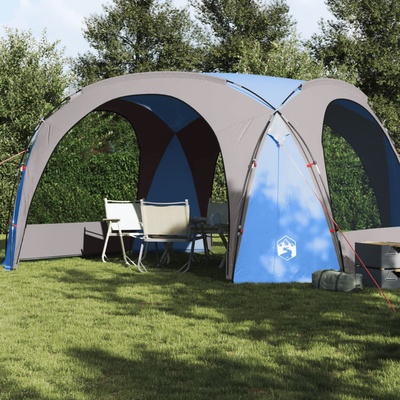 vidaXL Парти палатка, синьо, водоустойчива (94573)