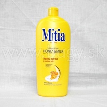 Mitia Honey & Milk tekuté mydlo náhradní náplň 1 l