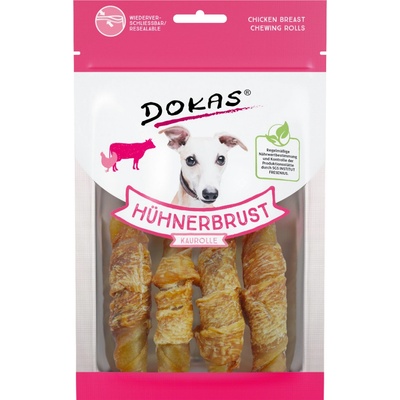 Dokas Rolky z Hovězí kůže obalené kuřecím 250 g