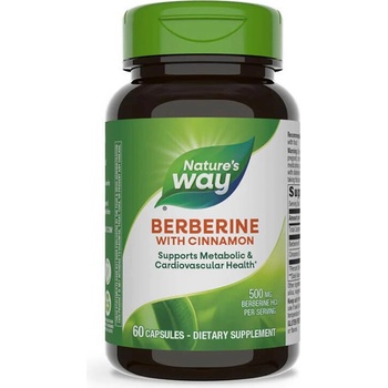 Nature's Way Берберин + канела 60 капсули | Nature’s Way (15044)