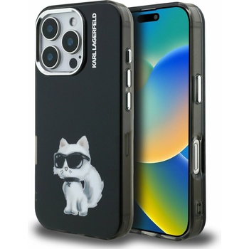 KARL LAGERFELD IML Aquarelle Choupette Заден Калъф за iPhone 16 Pro Max Black Karl Lagerfeld | Lilav | ЖЕНИ | UNI
