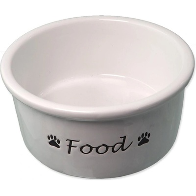 Dog fantasy Керамична купа бяла Food 600 мл
