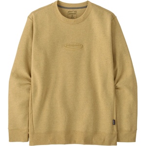 Patagonia Мъжки пуловер Patagonia 95 Oval Logo Uprisal Crew Sweatshirt Jumper - Lynx Tan (017-4322-0412)