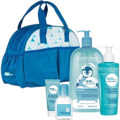 BIODERMA ABC Derm Комплект, с чанта, 4 части