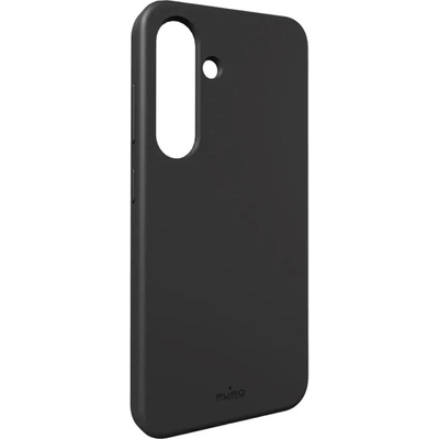 PURO Силиконов калъф Puro Icon Mag с MagSafe за Samsung Galaxy S25 - черен (PUSGS25ICONMAGBLK)