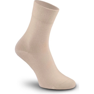 TAMOR dámske a klasické ponožky zo 100% bavlny BÉŽOVÁ