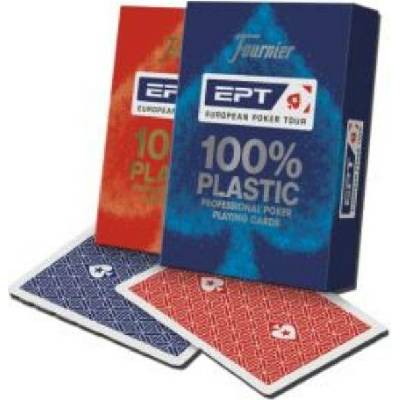 Fournier EPT 100% Plastic Modrá