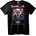 NOONEBRAND Тениска Gloryhammer Red White Hoots турне - XL, White