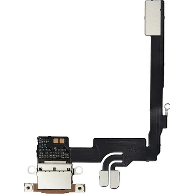 Nabíjací obvod + Flex kábel iPhone 16 Pro – púštny titan – Genuine OEM IPH2278