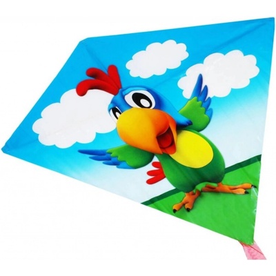 Wiky papoušek Wiktor 68 x 73 cm – Zboží Dáma