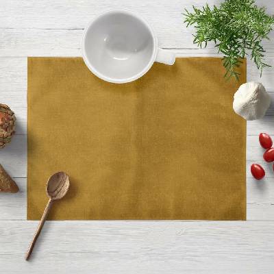 Biante Sametové prostírání Velvet Premium SVP-009 Hořčicové 35x45cm