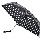 Fulton dámský skládací mechanický deštník Miniflat White Spot L340-2