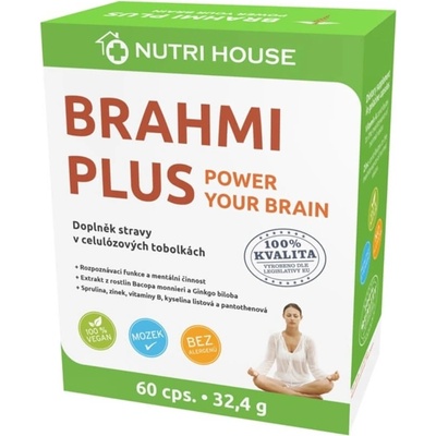 Nutrihouse Brahmi Plus 60 kapsúl