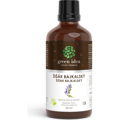 Green idea Šišák bajkalský kapky 50 ml