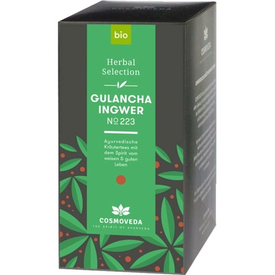 Cosmoveda Bio čaj Gulancha se zázvorem 20 g