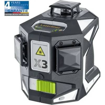 Laserliner Зелен линеен лазер Laserliner X3-Laser Pro (036.800L)