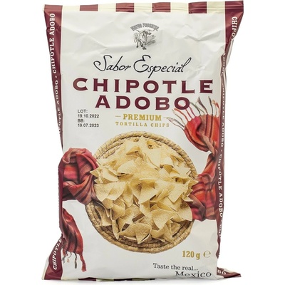 Nuevo Progreso Tortilla Chips Chipotle Adobo 120 g