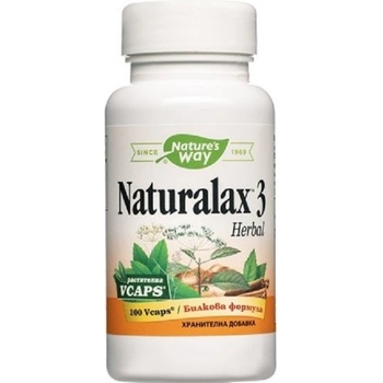 Nature's Way Naturаlax 3, 100 капсули, Nature’s Way (930)