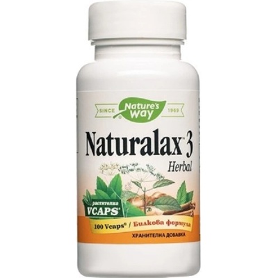 Nature's Way Naturаlax 3, 100 капсули, Nature’s Way (930)