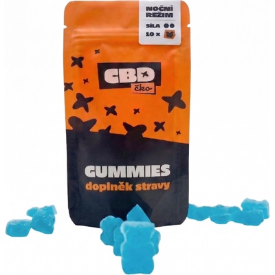 CBDčko CBN Gummies 40 mg 10 ks Noční režim