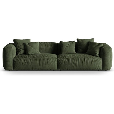 Micadoni Зелен кадифен модулен диван 320 cm Martina - Micadoni (MIC_4S_120_F1_MARTINA3)