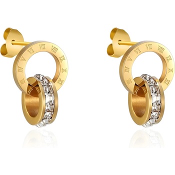 HARAHU Обеци ca-28400 - Златни kp28400 (ca-28400)