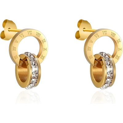 HARAHU Обеци ca-28400 - Златни kp28400 (ca-28400)