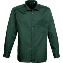 Premier Workwear pánská košile s dlouhým rukávem PR200 bottle