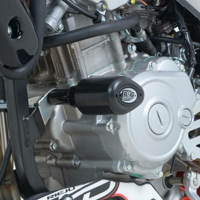 Aero padací chrániče, Rieju RS3 125 naked