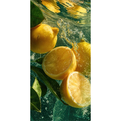 Takoy Panel na ušití rychleschnoucí osušky 80x160 vodní citron-NST-00680