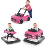 Bright Starts Проходилка 3в1 Ford Mustang Pink 6m+, до 11kg (11212-1) Проходилка