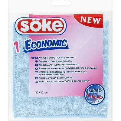 Söke 1 Economic švédska utierka z mikrovlákna 1 ks
