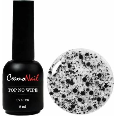 COSMONAIL Top Coat Sparkle Black 034, 8 ml