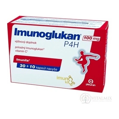 Imunoglukan P4H 100 mg inov. 2021 imunoklub 40 kapslí