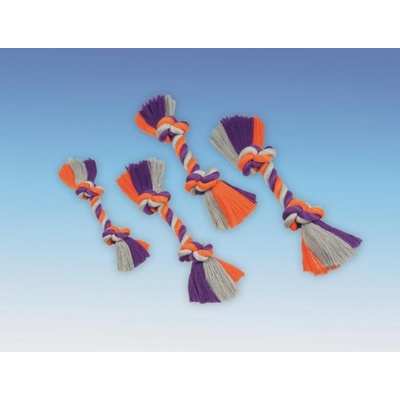 Nobby bavlnená farebné lano s uzlíkmi veľká 32 cm 180 g