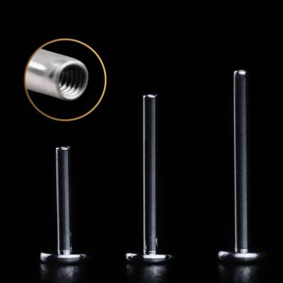 CryptoEshop Náhradní tělo titanové labrety s vnitřním závitem 1,2 mm, 4 mm p001-124