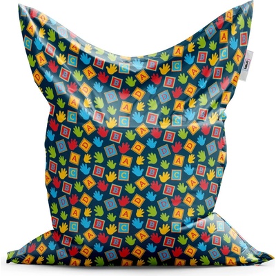 Sablio sedací vak Classic ABC 200x140 cm
