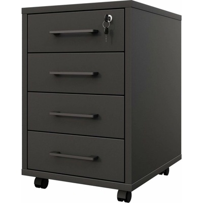 Nejlevnější nábytek Nejby Gianni Premium uzamykatelný antracit