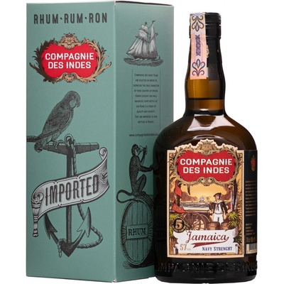 Compagnie des Indes Jamaica Navy Strenght 5y 57% 0,7 l (karton)