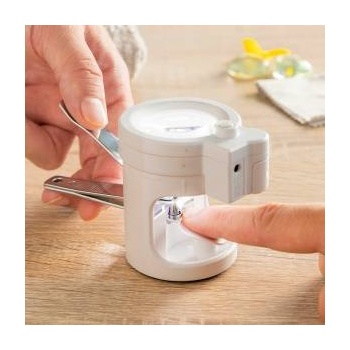 InnovaGoods Нокторезачка с LED Светлина, Лупа и Пила Clail InnovaGoods