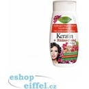 BC Bione Cosmetics Keratin + Ricinový olej regenerační bezoplachový kondicionér 260 ml