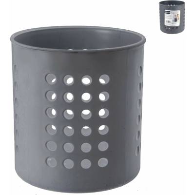 ORION Stojan na příbory pr. 12,5 cm, plast, šedá