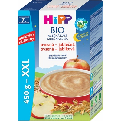 HiPP mliečna na noc Bio ovesná jablečná 250 g