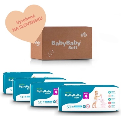 BabyBaby Soft MAXI 4 200 ks