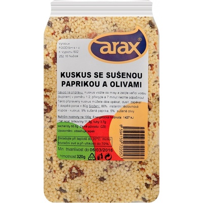 Arax Kuskus s paprikou a olivami 320 g